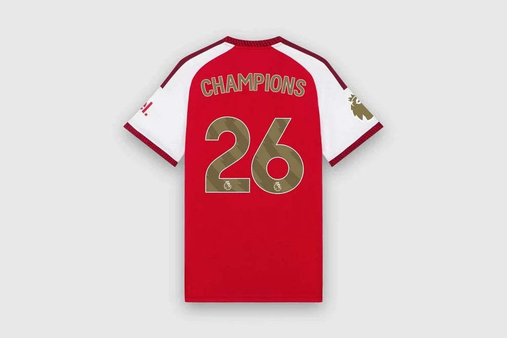 Jersey Arsenal Home Player 26/27 Premier League Champions