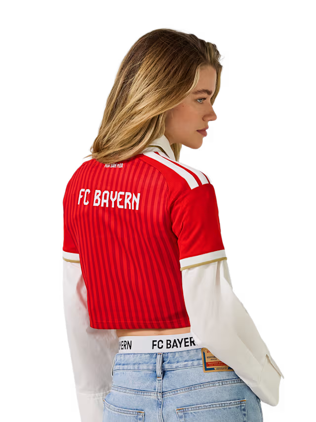 Jersey Bayern Munich Womens Crop Home 26/27