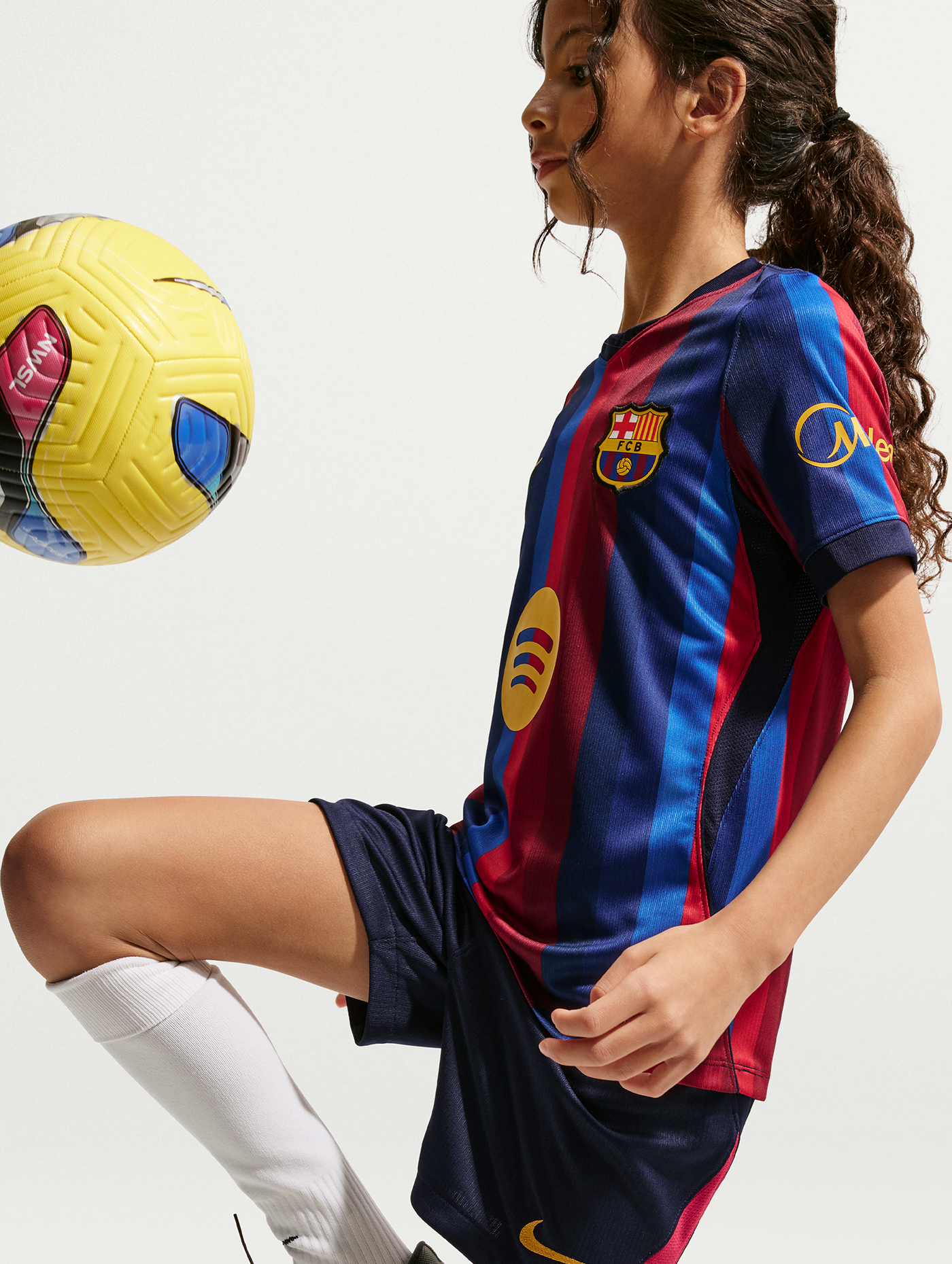 Kids Barcelona Shorts Home 26/27