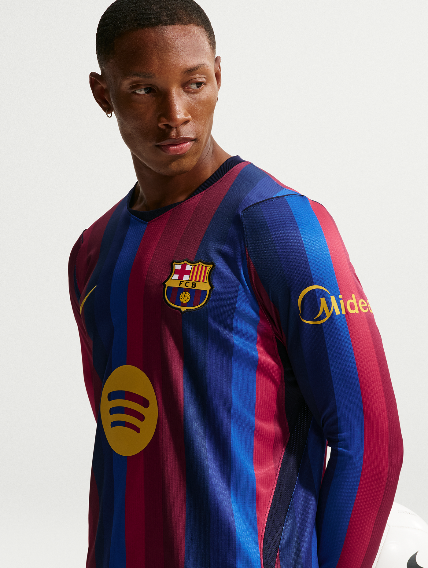 Jersey Barcelona Longsleeve Home 26/27