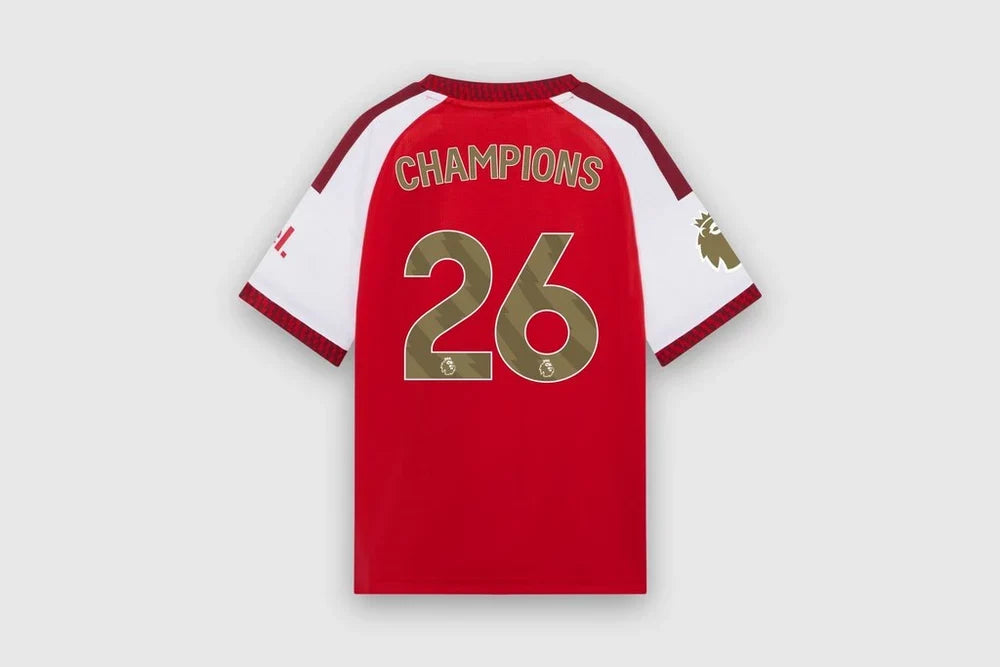 Kids Arsenal Home 26/27 Premier League Champions
