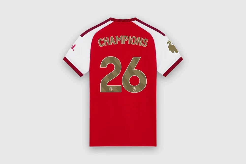 Jersey Arsenal Home Womens Player 26/27 Premier League Champions